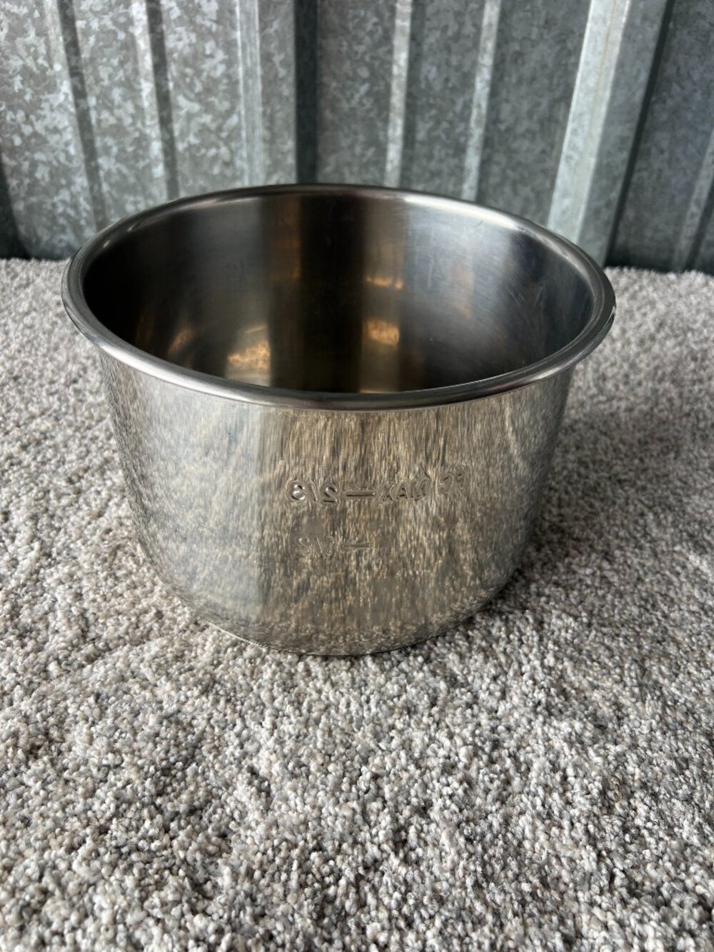 Replacement Bowl Only For InstaPot IP-LUX60 V3 6-Quart Stainless Steel Bowl/Pot